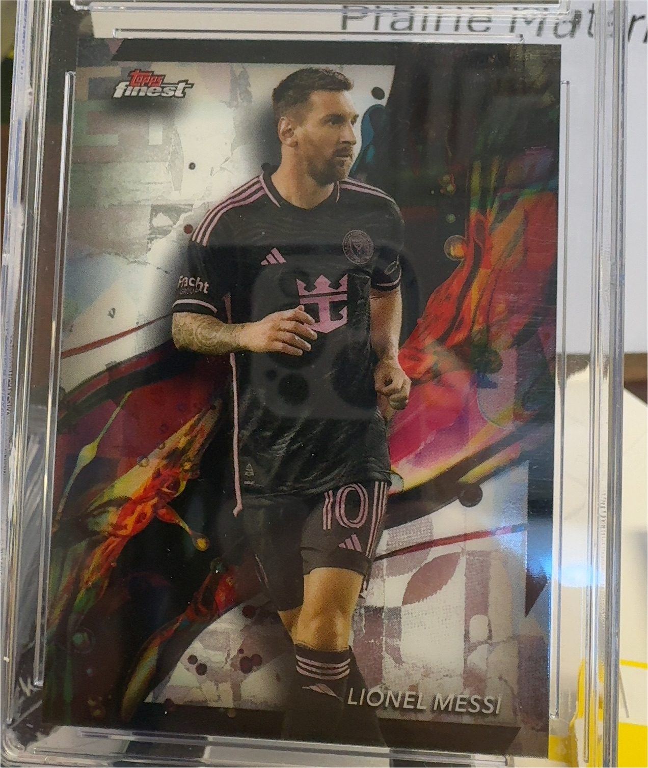 2024 Topps Finest MLS #10 Lionel Messi — front