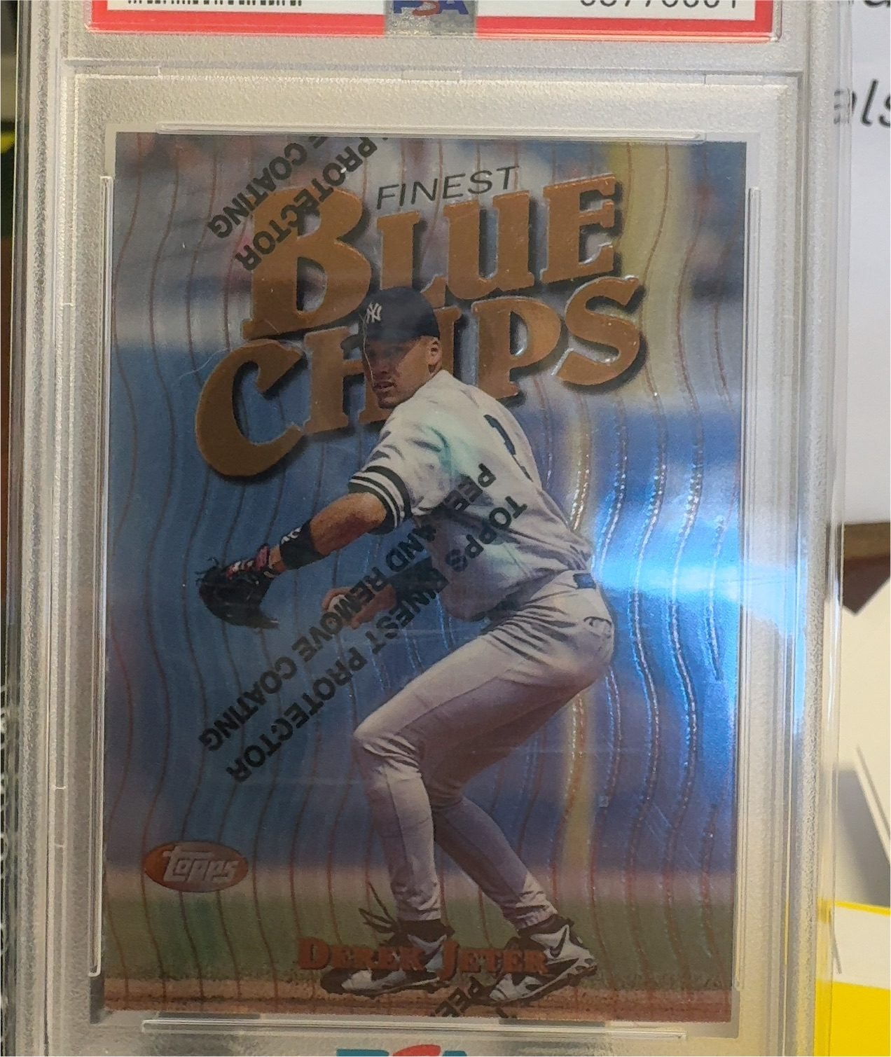 1997 Finest #15 Derek Jeter — front