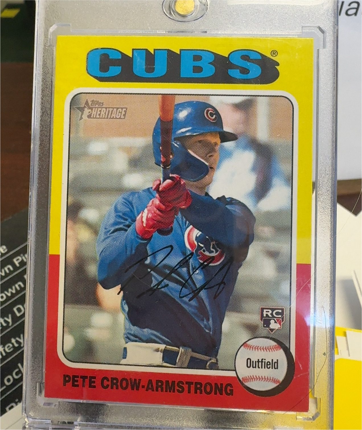 2024 Topps Heritage #177 Pete Crow-Armstrong — front