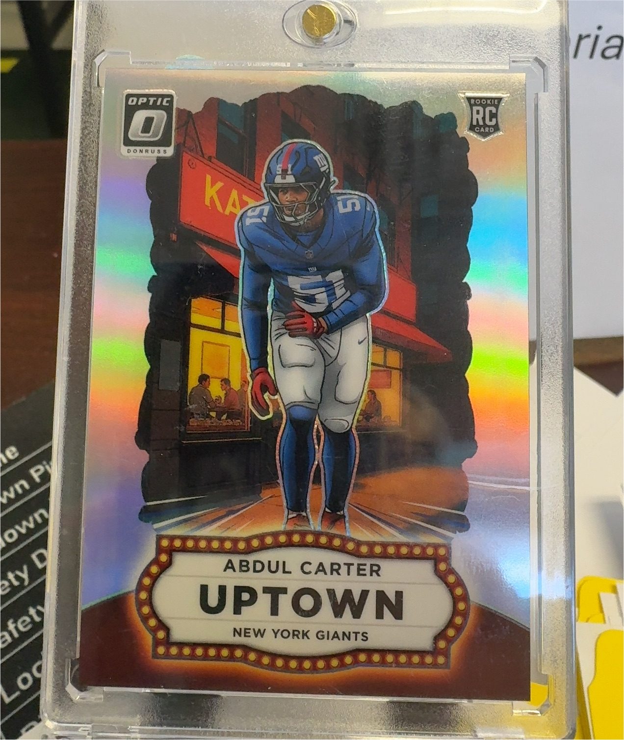 2025 Panini Donruss Optic Uptown #1 Abdul Carter — front