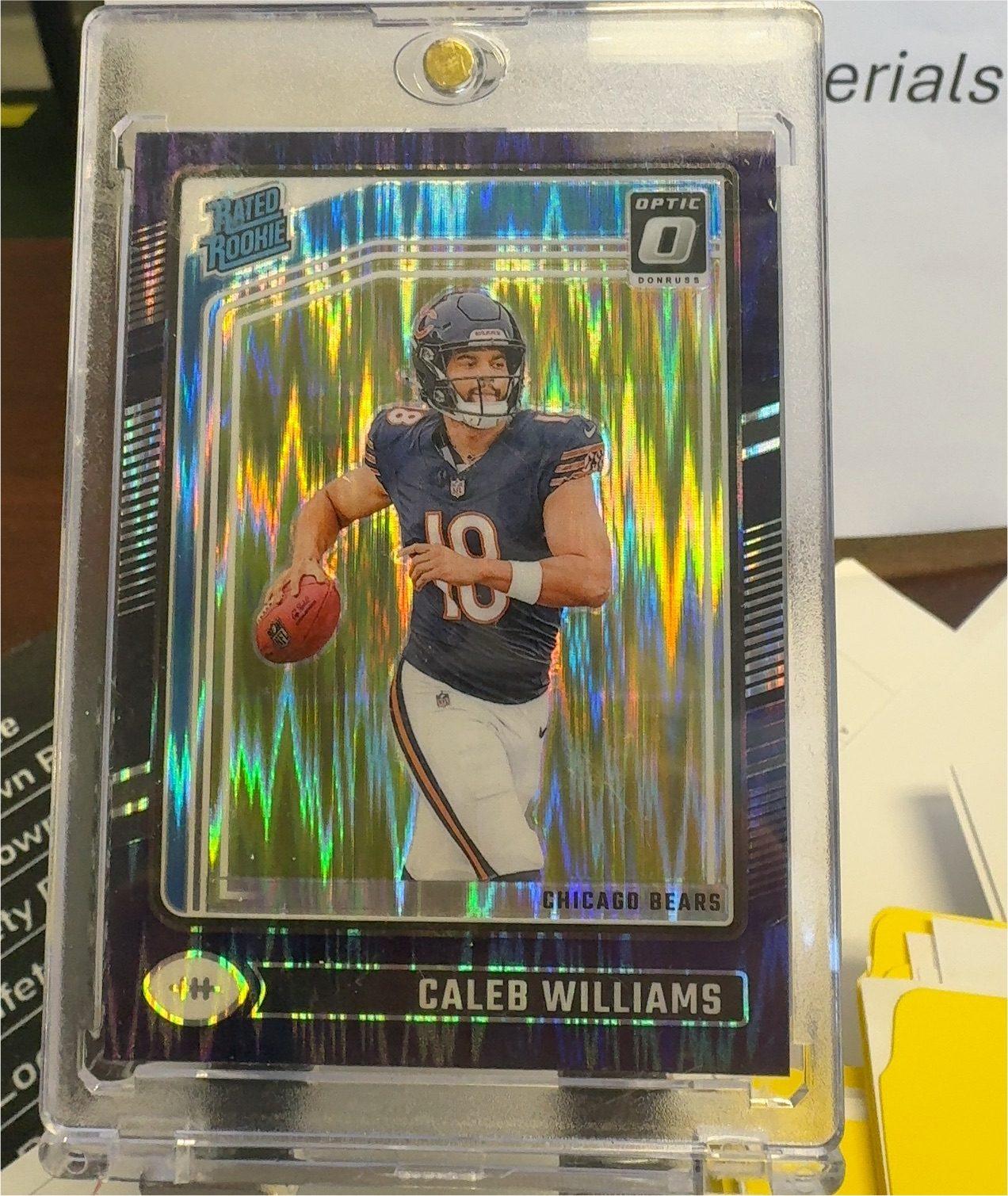 2024 Panini Donruss Optic #201 Caleb Williams — front