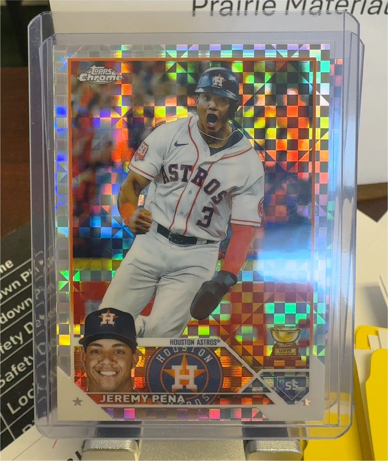 2023 Topps Chrome #113 Jeremy Pena — front