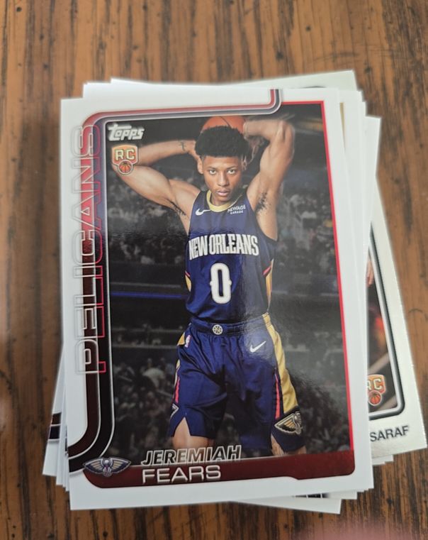 2025 Topps #207 Jeremiah Fears — front