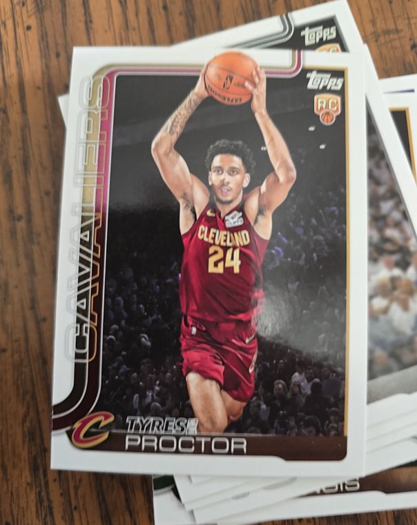 2025 Topps #250 Tyrese Proctor — front