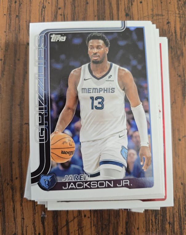 2025 Topps #184 Jaren Jackson Jr. — front
