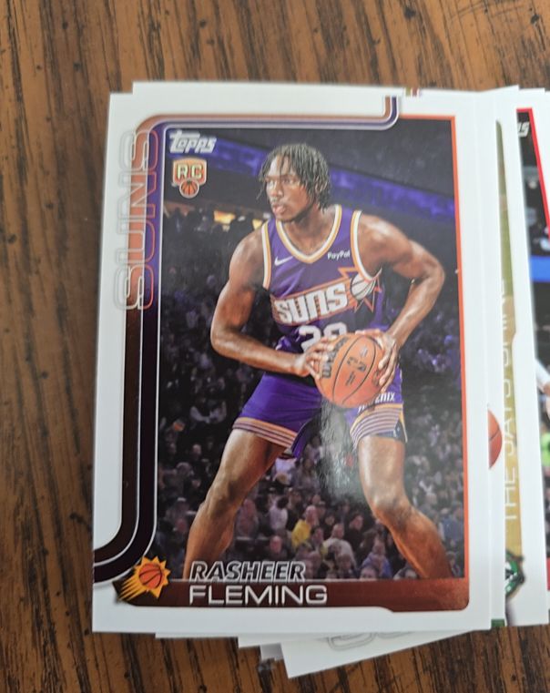 2025 Topps #231 Rasheer Fleming — front