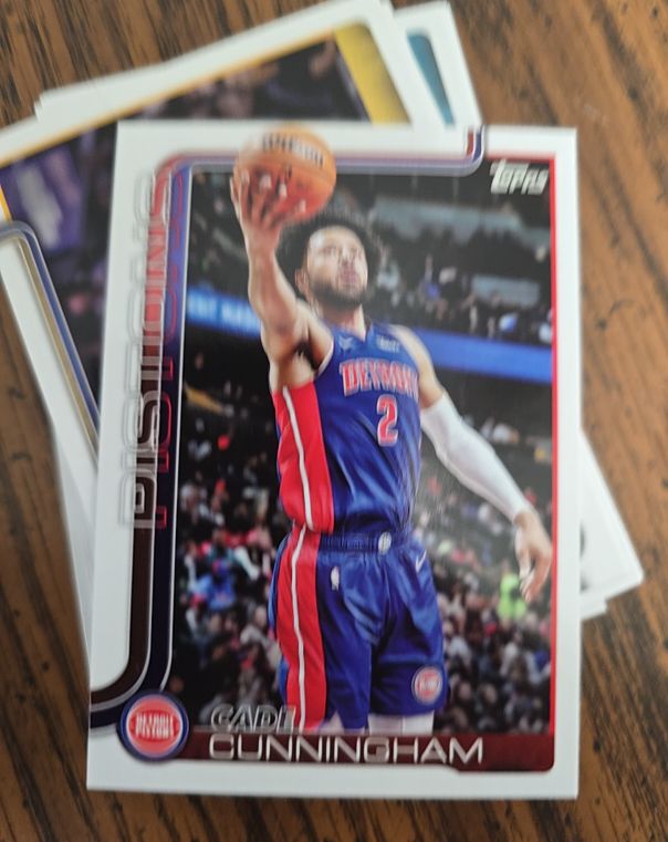 2025 Topps #40 Cade Cunningham — front