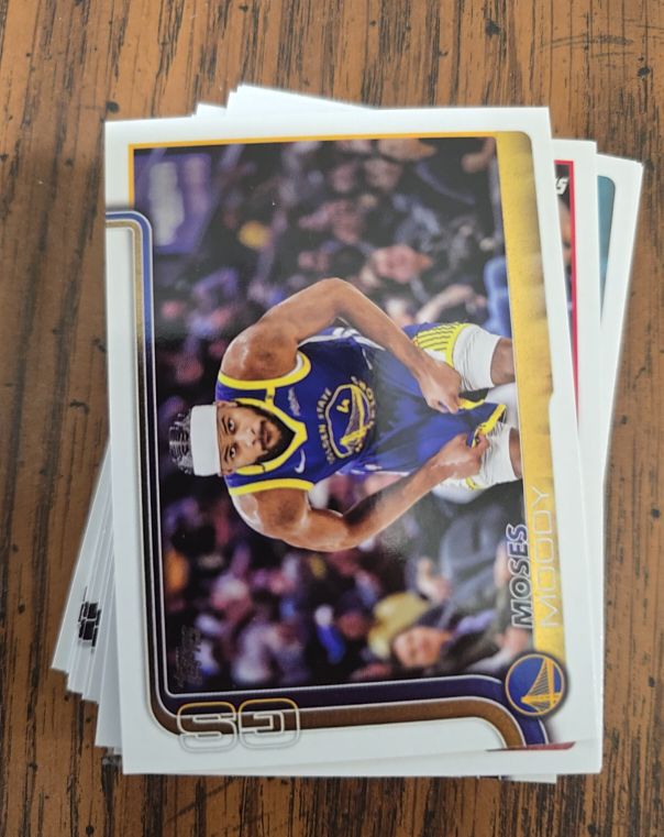 2025 Topps #140 Moses Moody — front