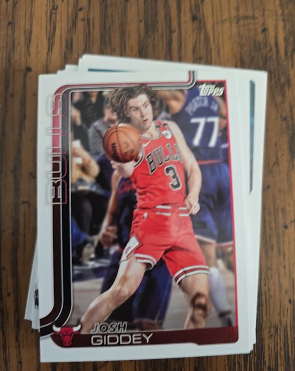 2025 Topps #35 Josh Giddey — front