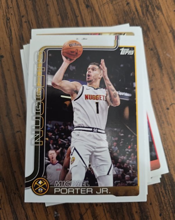 2025 Topps #105 Michael Porter Jr. — front