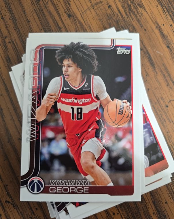 2025 Topps #98 Kyshawn George — front