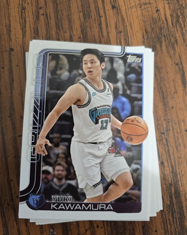 2025 Topps #188 Yuki Kawamura — front