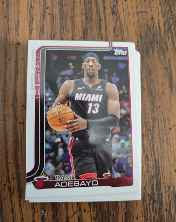 2025 Topps #75 Bam Adebayo — front