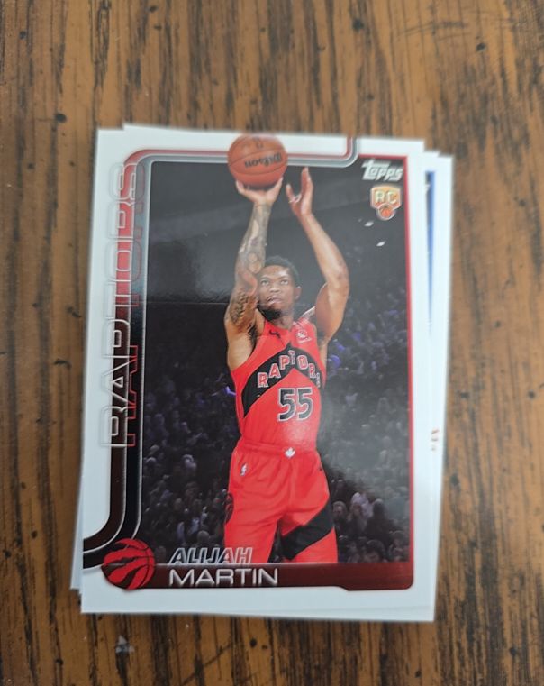 2025 Topps #240 Alijah Martin — front
