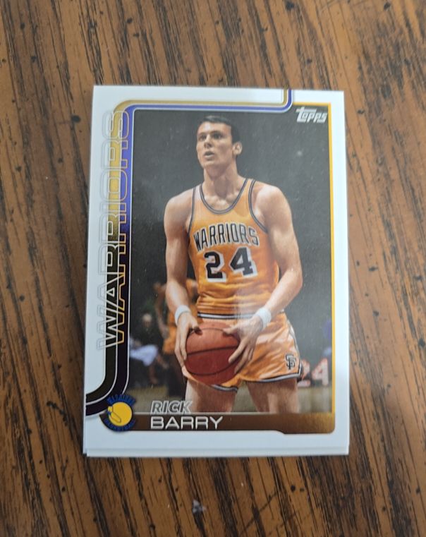2025 Topps #258 Rick Barry — front