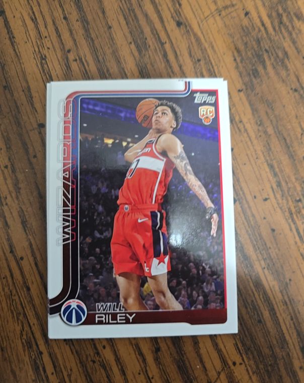 2025 Topps #221 Will Riley — front