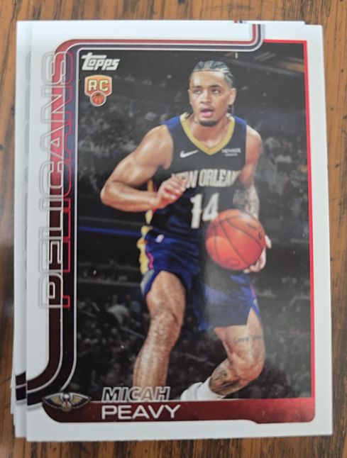 2025 Topps #241 Micah Peavy — front