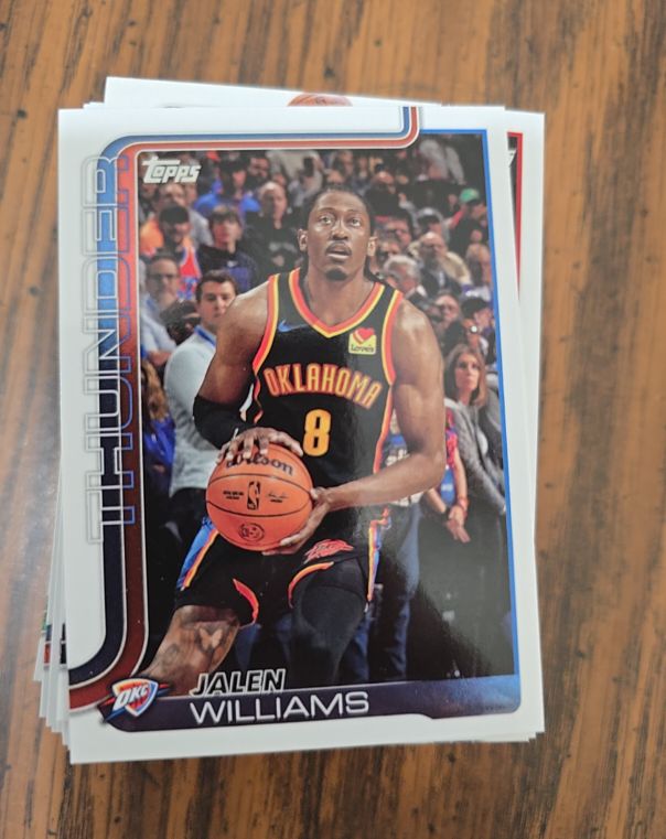 2025 Topps #116 Jalen Williams — front
