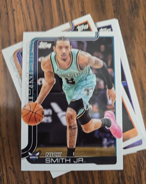 2025 Topps #72 Nick Smith Jr. — front