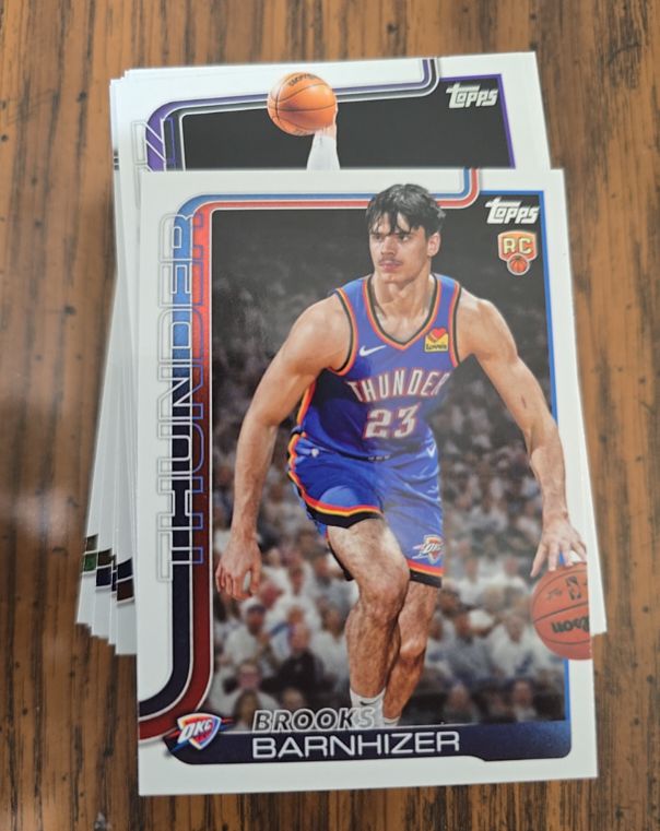 2025 Topps #245 Brooks Barnhizer — front