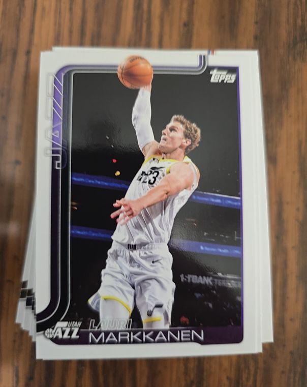 2025 Topps #129 Lauri Markkanen — front