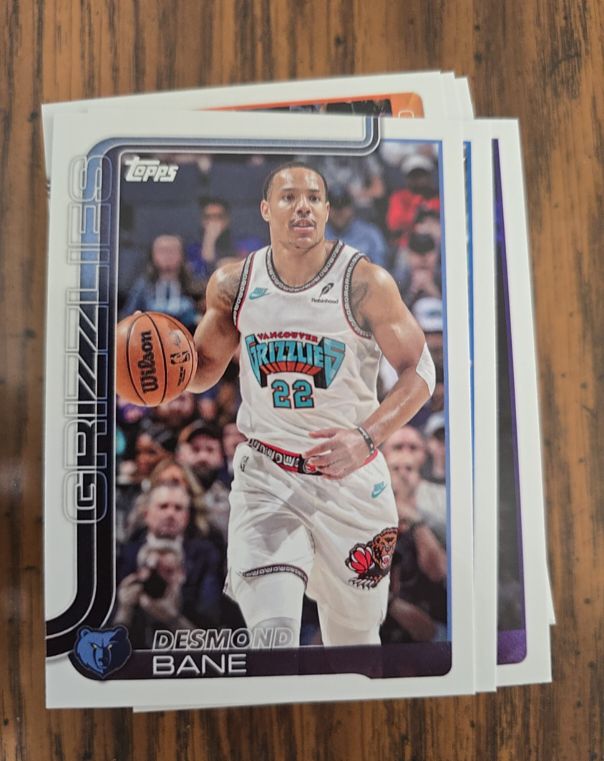 2025 Topps #185 Desmond Bane — front