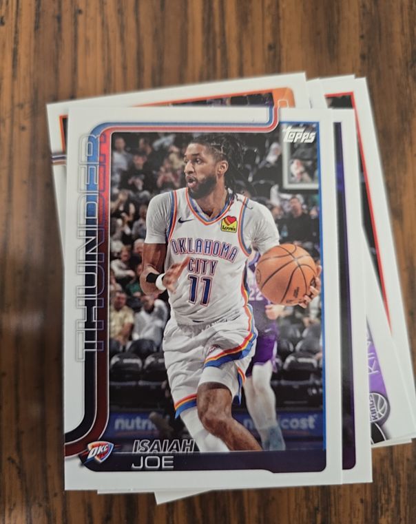 2025 Topps #121 Isaiah Joe — front