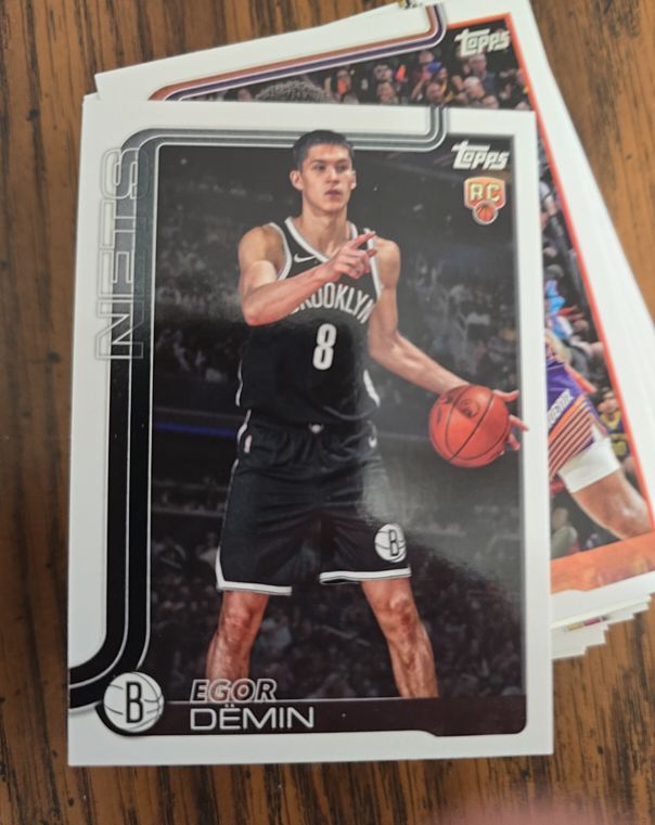 2025 Topps #208 Egor Demin — front