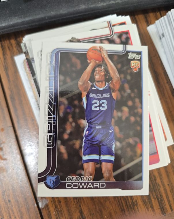 2025 Topps #211 Cedric Coward — front
