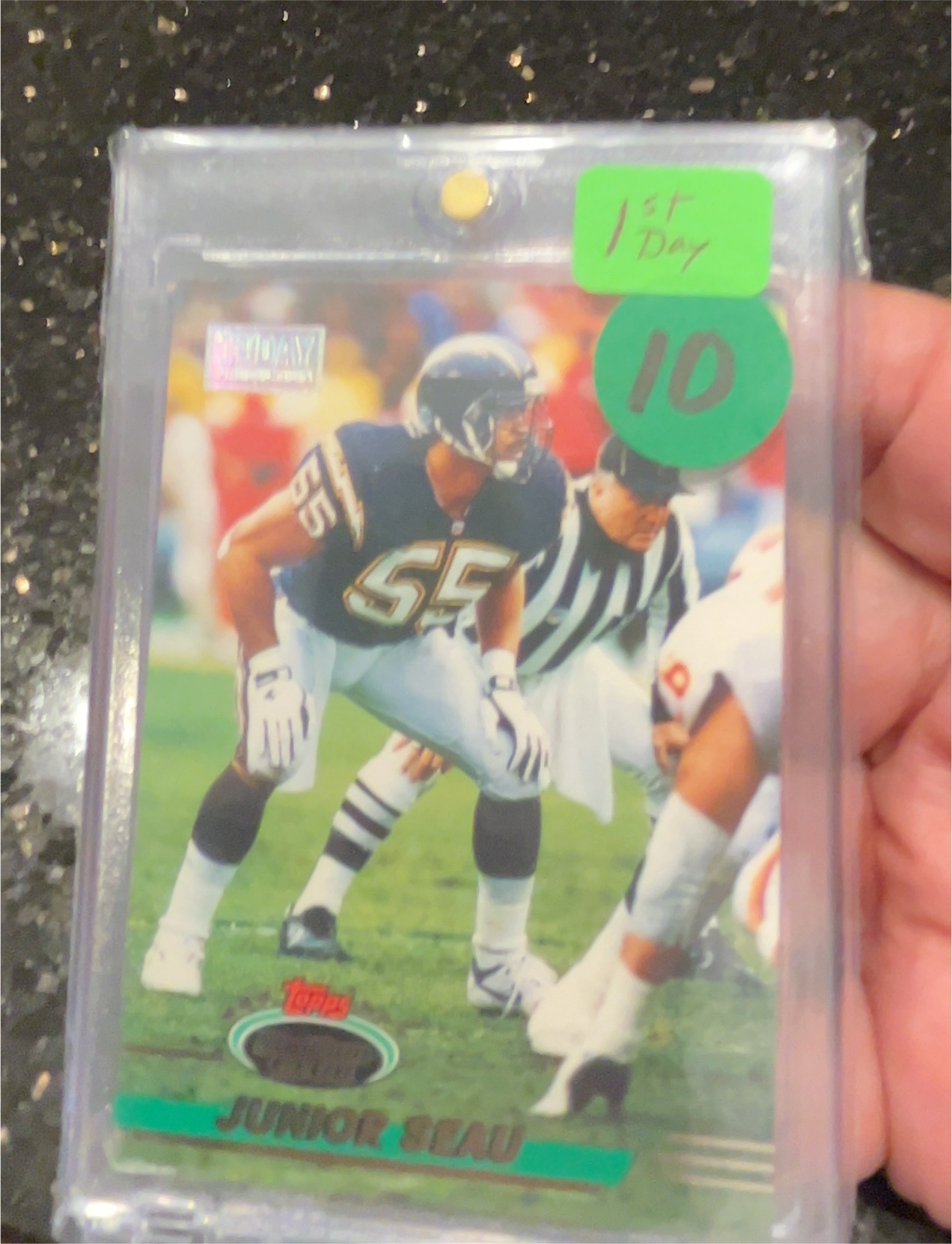 1991 Stadium Club #317 Junior Seau — front