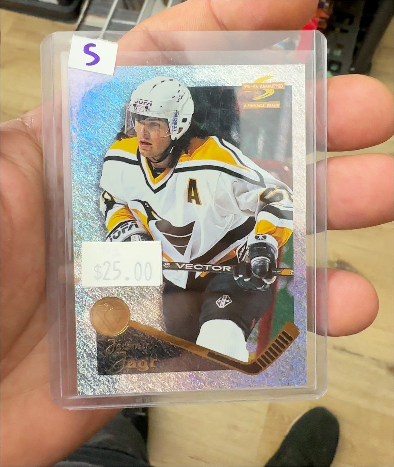 1995 Score Summit #17 Jaromir Jagr — front