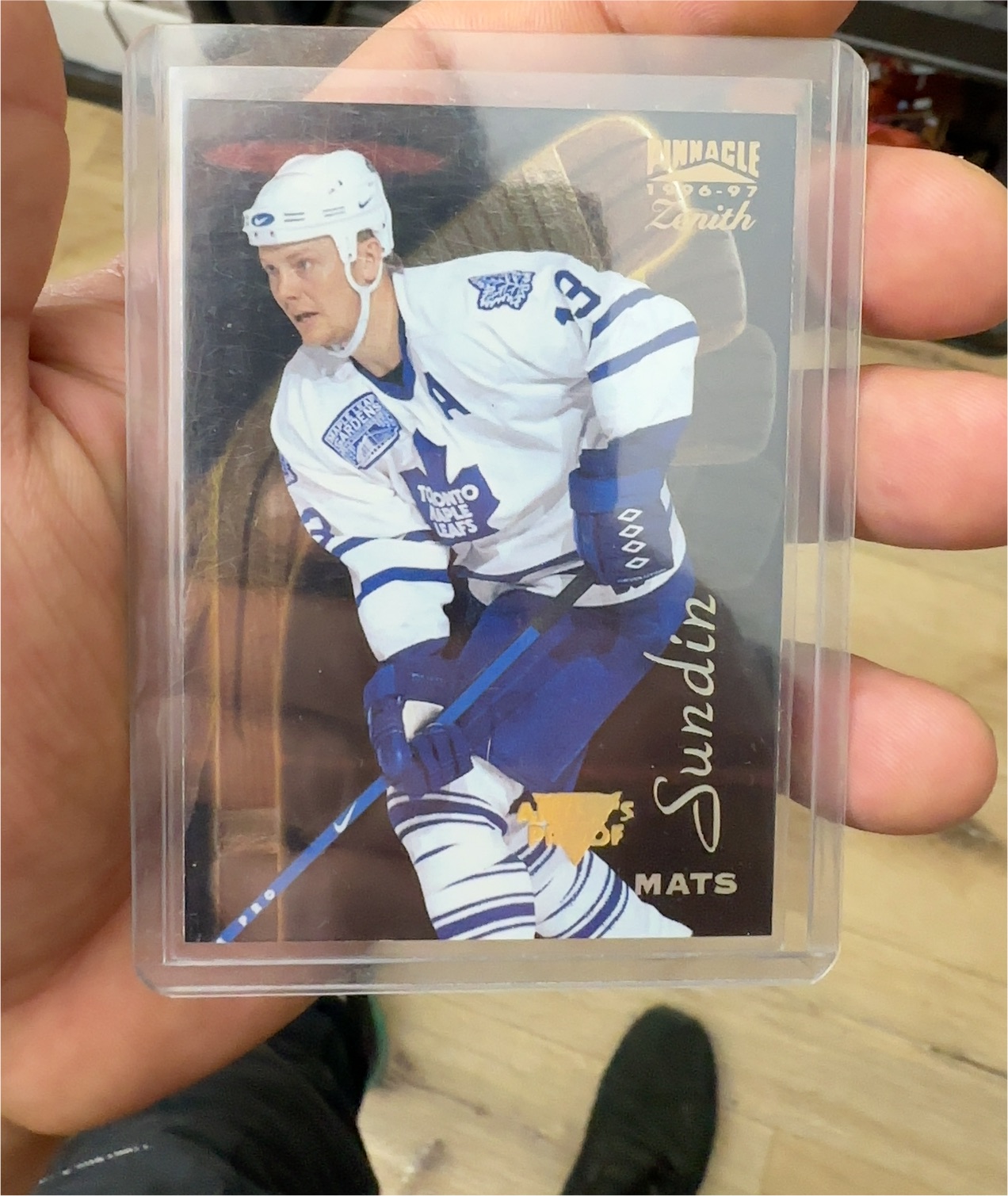 1996 Zenith #64 Mats Sundin — front