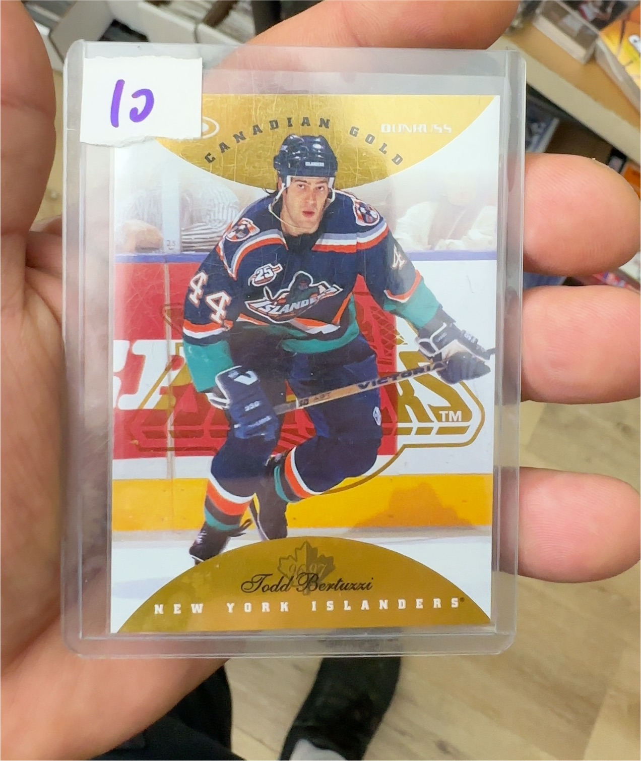 1997 Donruss #12 Todd Bertuzzi — front