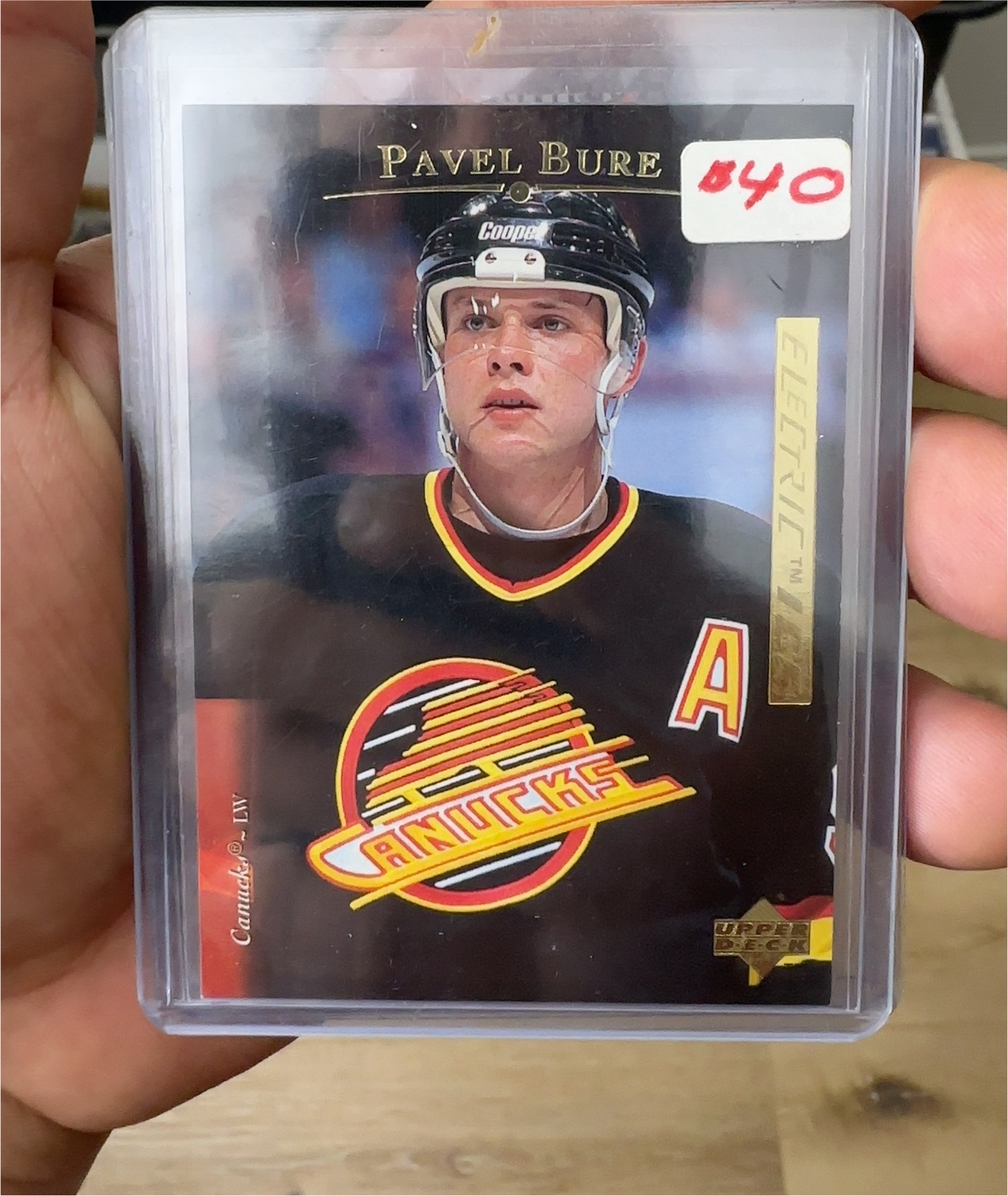 1995 Upper Deck #406 Pavel Bure — front