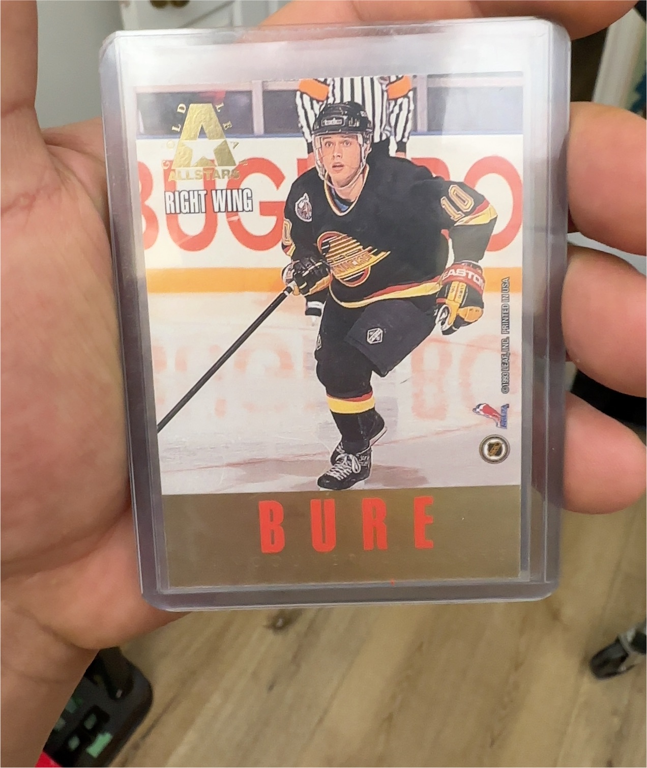 1993 Leaf Gold All Stars #8 Pavel Bure / Alexander Mogilny — front