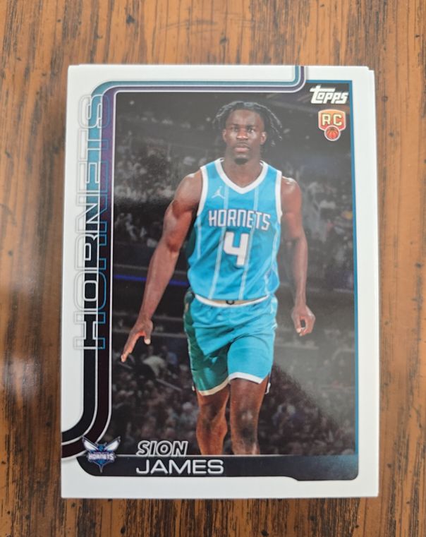 2025 Topps #233 Sion James — front