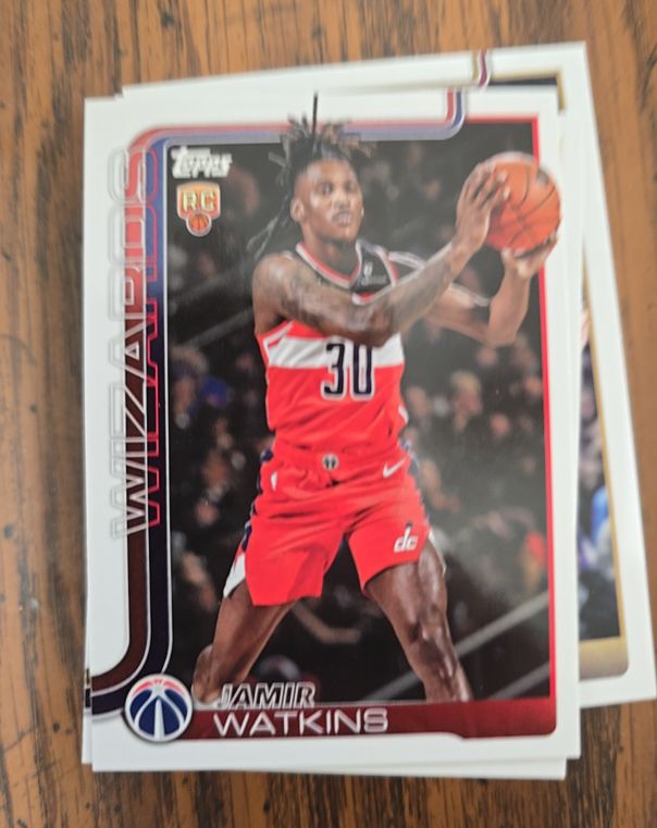 2025 Topps #244 Jamir Watkins — front
