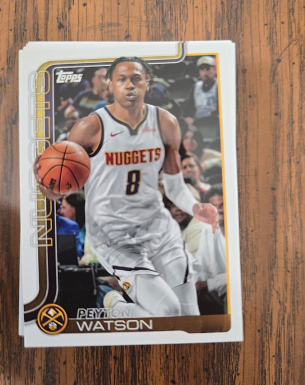 2025 Topps #106 Peyton Watson — front