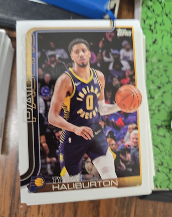 2025 Topps #47 Tyrese Haliburton — front