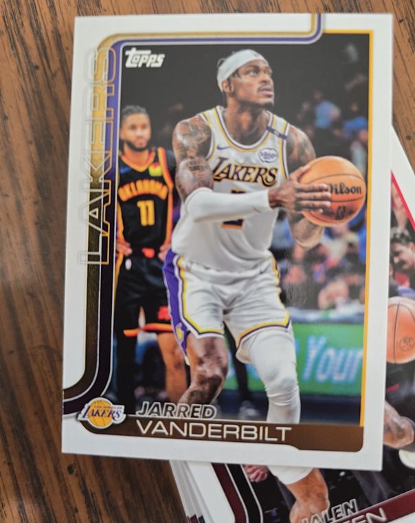 2025 Topps #155 Jarred Vanderbilt — front