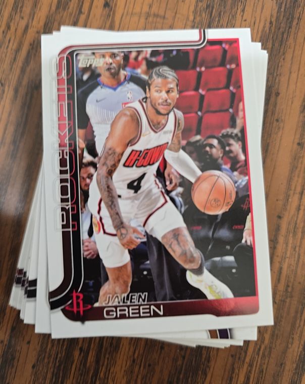 2025 Topps #175 Jalen Green — front