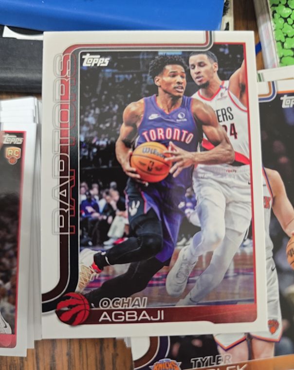 2025 Topps #247 Ochai Agbaji — front