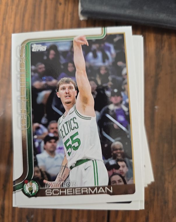 2025 Topps #5 Baylor Scheierman — front