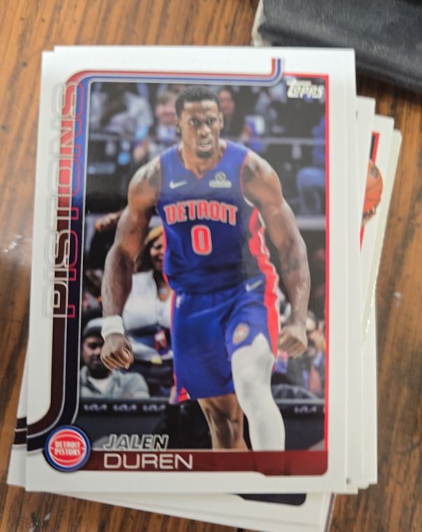 2025 Topps #41 Jalen Duren — front