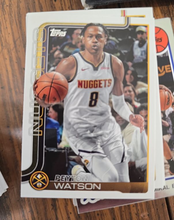 2025 Topps #106 Peyton Watson — front