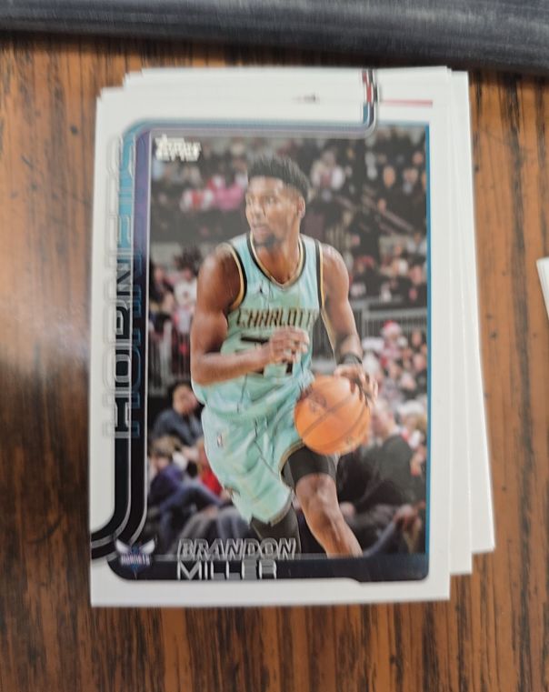 2025 Topps #68 Brandon Miller — front