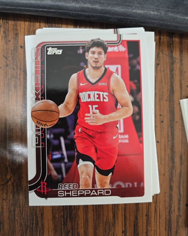 2025 Topps #178 Reed Sheppard — front