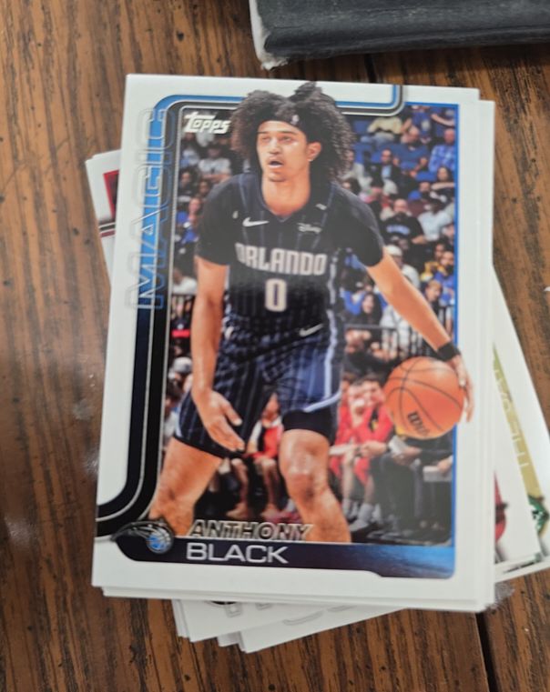 2025 Topps #89 Anthony Black — front