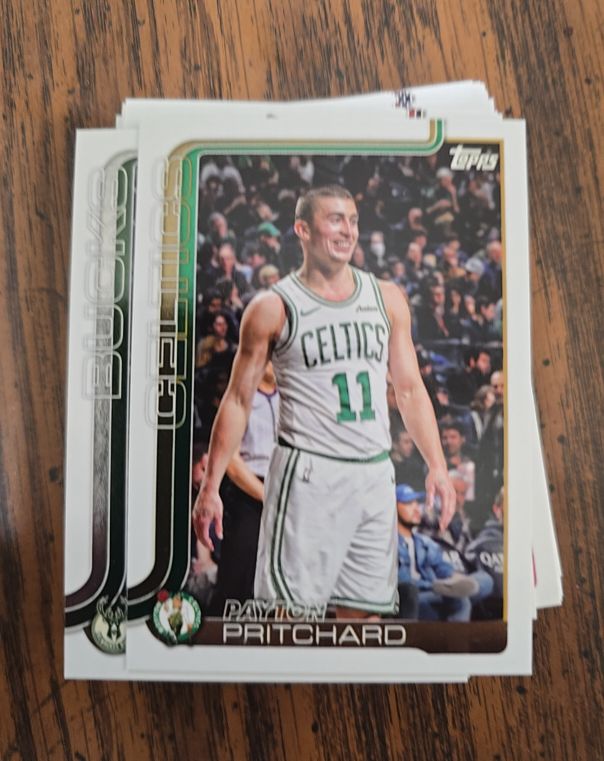2025 Topps #4 Payton Pritchard — front