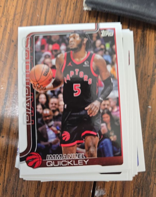 2025 Topps #32 Immanuel Quickley — front
